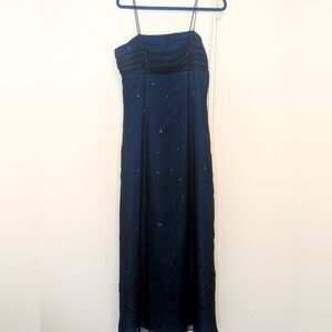 Blue midnight star dress, Morgan & Co. New